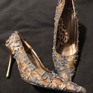 Bonnibel Denim Pump Size 10